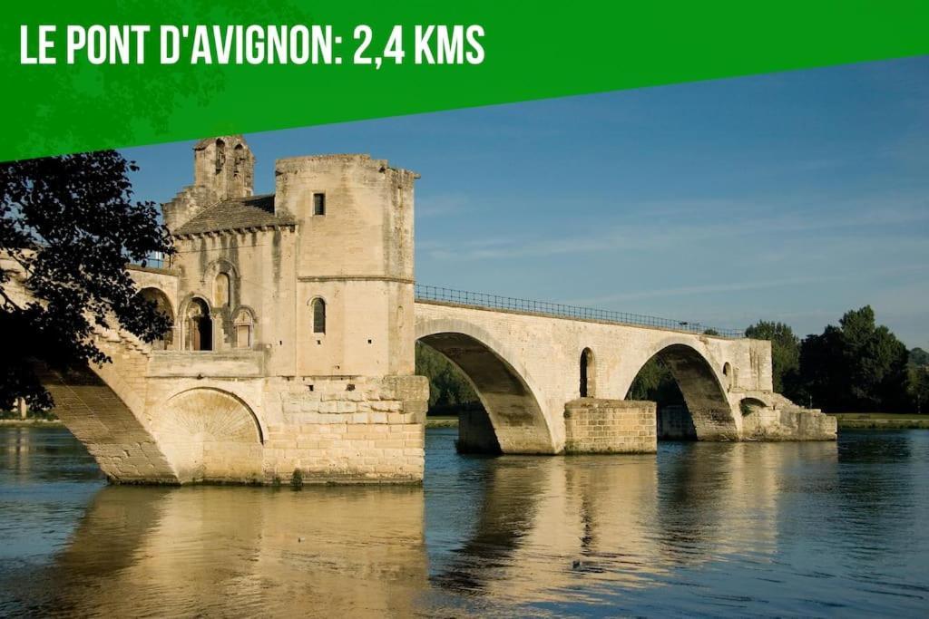 The Rooftop - Ac Clim - Wi-Fi - Parking Gratuit Dans La Rue Avignon Bagian luar foto